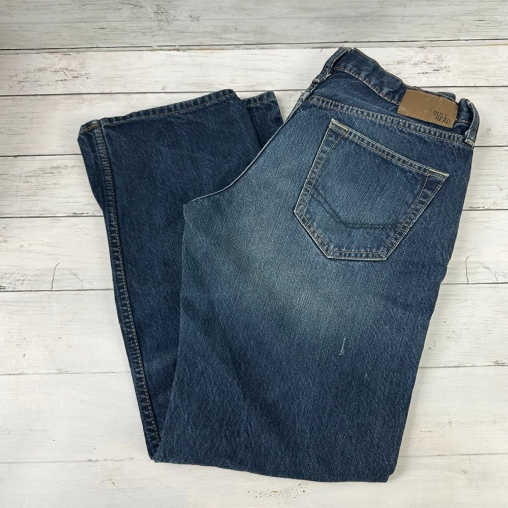 Bullhead Rincin Straight Men's Jeans 29x30 Straight Leg Blue Wash y2k